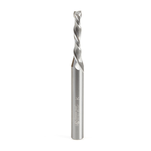 Amana 46183 CNC Mini Spiral Compression 5/32 D x 7/8 CH x 1/4 Shank x 2-1/2" Router Bit