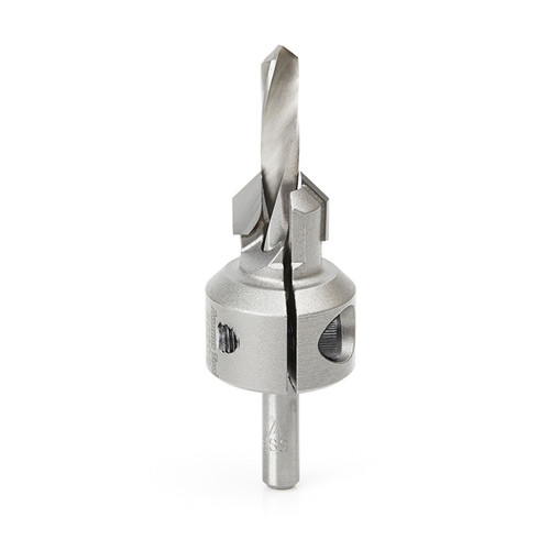 Amana 20202 Di-Count Adjustable Countersink for DrillS 1/4 - 13/32 Shank , For Wood Screws #2 - #18