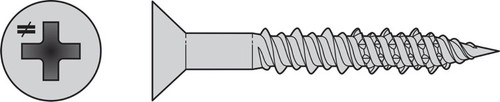 Simpson Strong-Tie T06J050PX-RP25 - #6 x 1/2" 316SS Pan Phil Teeth 25ct