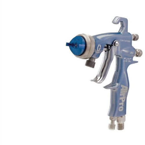GRACO 288951 - AirPro Air Spray Pressure Feed Gun, Conventional, 0.070" Nozzle, SST Tip, for General Metal Applications