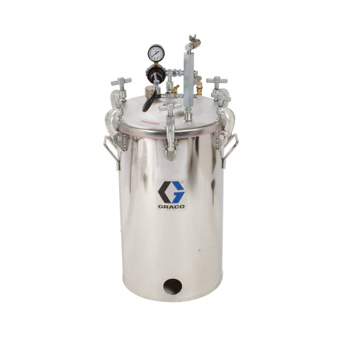 GRACO 243589 - 10 Gal. High Pressure SS Tank, w/o agitator