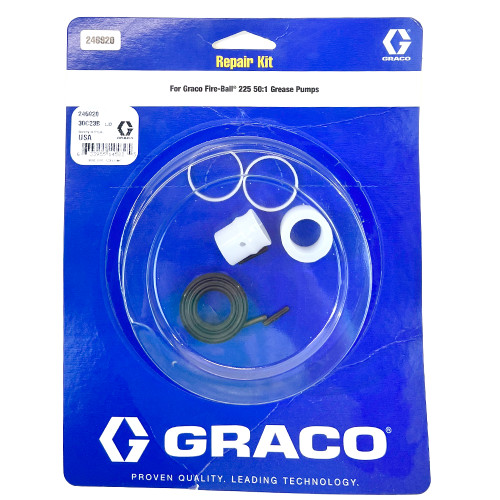 GRACO 246909 Mini Fire-Ball 225, 50:1 Air-Powered Grease Pump