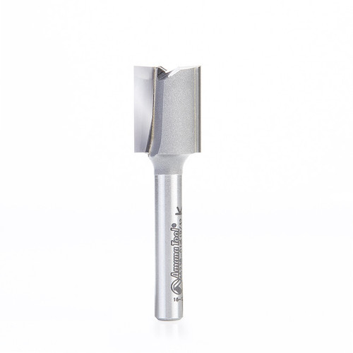 Amana 45238-01 Carbide Tipped Straight Plunge High Production 19/32 D x 3/4 CH x 1/4 Shank x 2-1/4" Router Bit