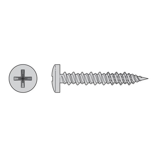 Simpson Strong-Tie T12J150PX-RP8 - #12 x 1-1/2" 316SS Pan Phil Teeth 8ct