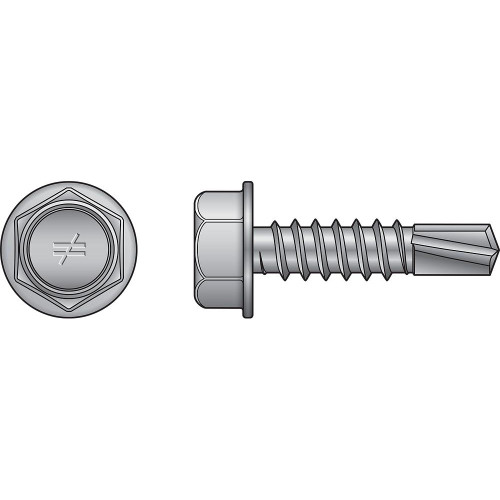 Simpson Strong-Tie X34B1016R100 - #10 x 3/4" Self-Drilling x Metal Screw - 100ct