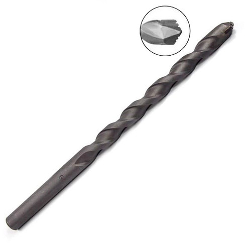 RELTON GRT-3-6 - 3/16" x 6" Groo-V Tip Drill Bit