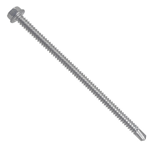 Daggerz SDCTSLV1450 - #14 x 5" Hex Head Self-Drill Screws w/ Dagger-Guard 500ct