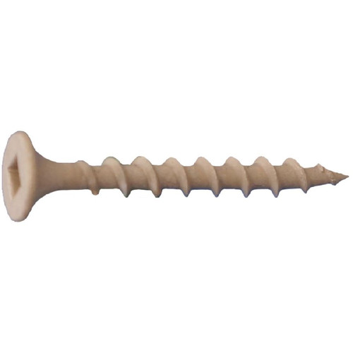 Daggerz ACQDK08300TAN - #8 x 3" Square Bugle Head Coarse Thread Deck Screws Tan 2000ct