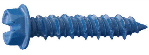 Daggerz CONHB-0316334 - 3/16 x 3-3/4" Dagger-Con Hex Washer Concrete Screws Bulk Blue 1000ct