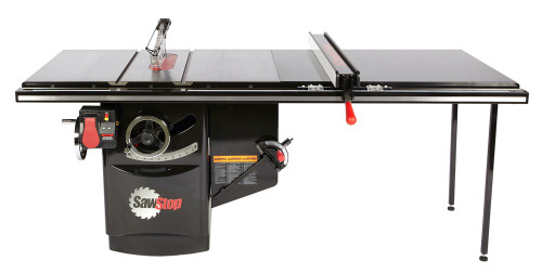 SAWSTOP ICS73480-52 7.5HP Industrial Table Saw, 3ph, 480v 60Hz. 52" T-Glide