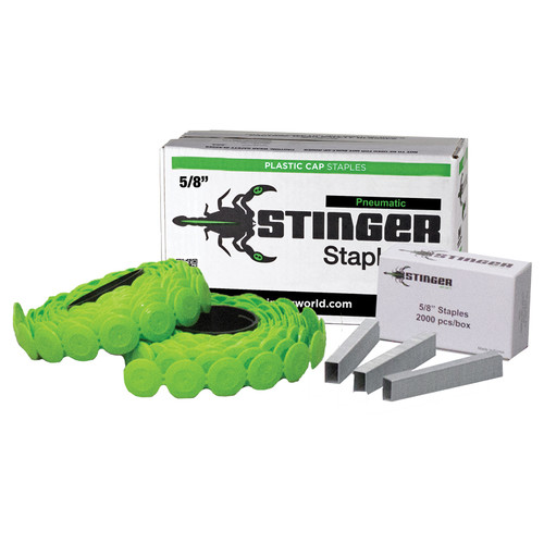 STINGER 136360 StaplePac 5/8" 20 Gauge Cap Staples