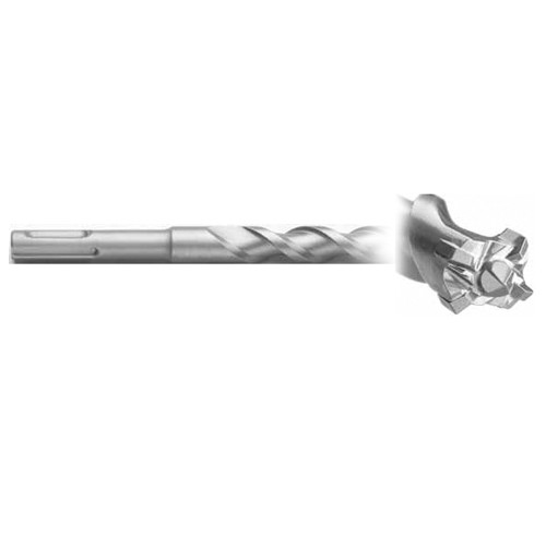 RELTON P207-10-14 5/8" x 12" Pyramid Point - SDS+ Hammer Bit