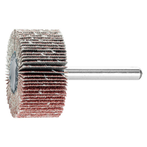 PFERD 45233 1-1/2" x 1" Mounted Flap Wheel 1/4" Shank - A/O - 80 Grit