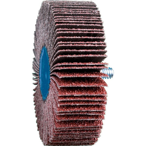 PFERD 45449 3" x 1" Quick Change Flap Wheel 1/4-20 Alum. Oxide 40G