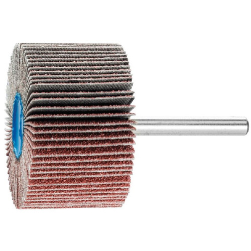 PFERD 45238 2" x 1" Mounted Flap Wheel 1/4" Shank - Aluminum Oxide - 60 Grit