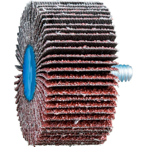 PFERD 45369 2" x 1" Quick Change Flap Wheel 1/4-20 Alum. Oxide 40G