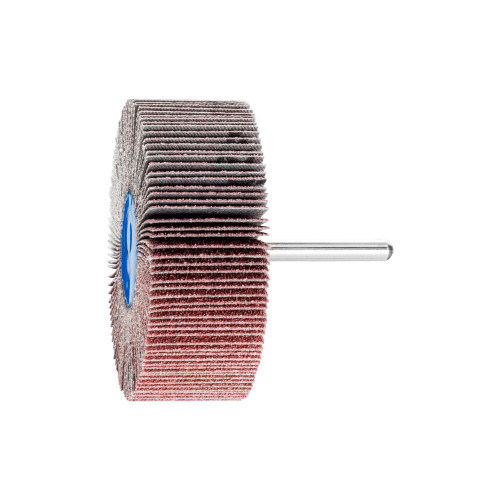 PFERD 45208 3" x 1" Mounted Flap Wheel 1/4" Shank - Aluminum Oxide - 60 Grit