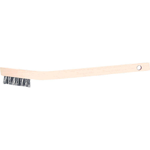 PFERD 85054 3x7 Welders Toothbrush Carbon Steel Wire, Wooden Block