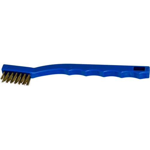 PFERD 85061 3x7 Welders Toothbrush Brass Wire, Polypro Block