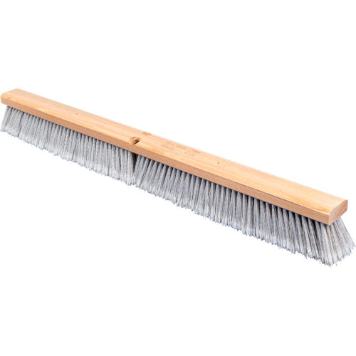 PFERD 89225 36" Fine Sweep Floor Brush, Silver Plastic Fill 3" Trim