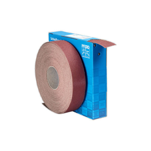 PFERD 47216 2" Shop Roll, Resin/Resin Heavy Duty 50 Yard Roll, Aluminum Oxide, 60 Grit