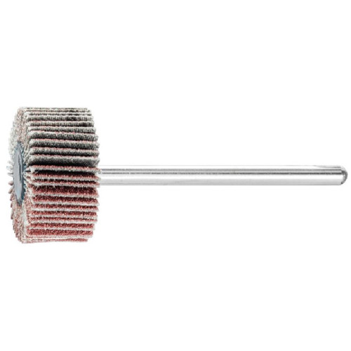 PFERD 45156 3/4" x 3/8" Mounted Flap Wheel 1/8" Shank, Aluminum Oxide, 120 Grit