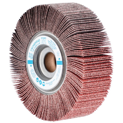 PFERD 45620 6" x 2" Unmounted Flap Wheel 1" A.H. Aluminum Oxide 40 Grit