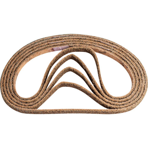 Pack of 10 PFERD 43556 Polivlies Surface Conditioning Abrasive Belt Coarse Grit Aluminum Oxide A 18 Length x 1/2 Width