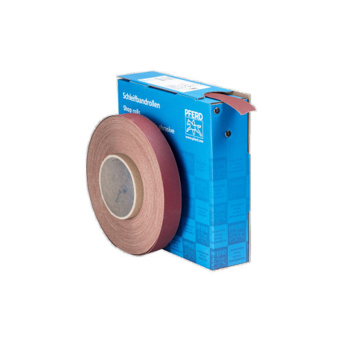 PFERD 47125 1" Shop Roll, Resin/Resin Heavy Duty 50 Yard Roll, Aluminum Oxide, 320 Grit