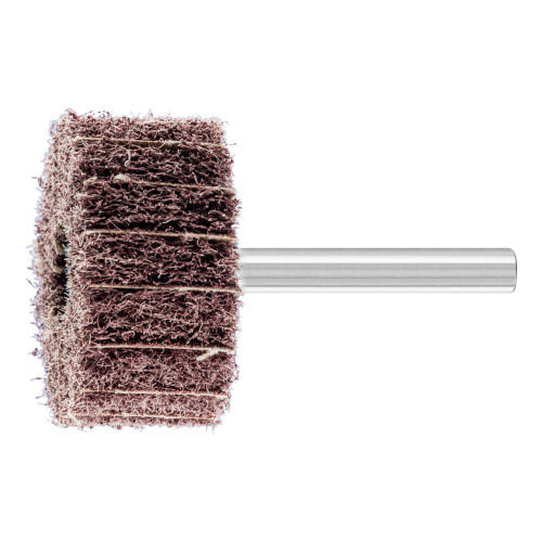 PFERD 46219 1-1/2" x 2" POLINOX Flap Wheel 1/4" Shank - PNZ Type - 100G