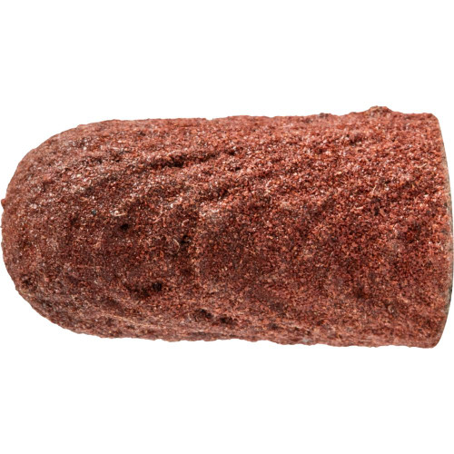PFERD 46040 3/16" x 7/16" POLICAP Abrasive Cap Shape C, Aluminum Oxide, 280 Grit