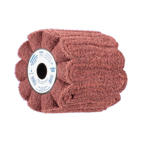PFERD 43004 4" x 4" POLINOX Non-Woven Finishing Drum 3/4" AH, PNG, A/O 180 Grit