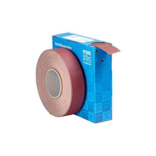 PFERD 47171 1-1/2" Shop Roll, Resin/Resin Heavy Duty 50 Yard Roll, Aluminum Oxide, 180 Grit