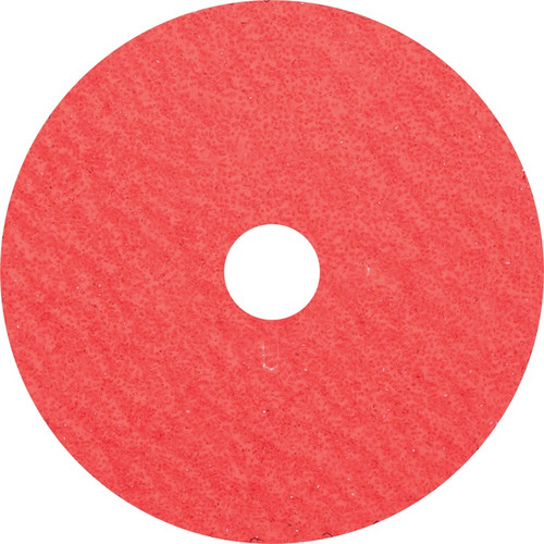 PFERD 62516 5" x 7/8" Fiber Disc Ceramic Oxide CO-COOL, 24 Grit