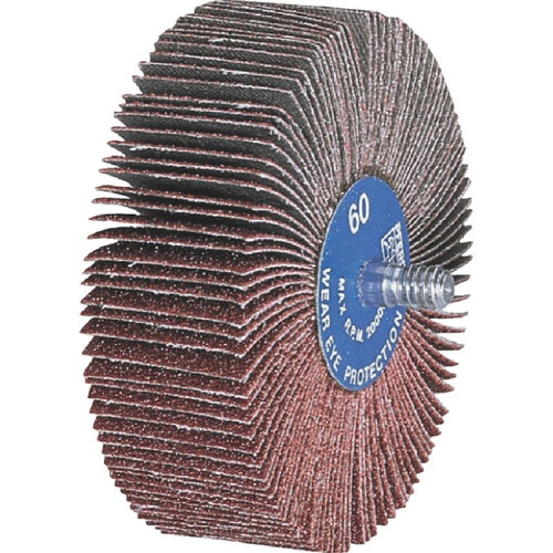 PFERD 45314 1" x 1" Quick Change Flap Wheel 1/4-20 Alum. Oxide 240G