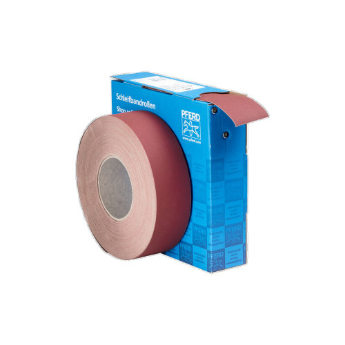 PFERD 47226 2" Shop Roll, Resin/Resin Heavy Duty 50 Yard Roll, Aluminum Oxide, 400 Grit