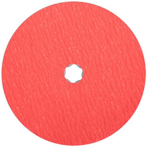 PFERD 40749 COMBICLICK Fiber Disc 7" Dia. Ceramic Ox. COCOOL 60 Grit