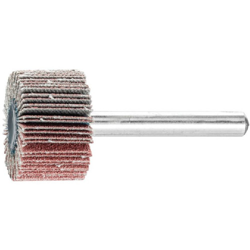 PFERD 45174 1" x 5/8" Mounted Flap Wheel 1/4" Shank - Aluminum Oxide - 120 Grit