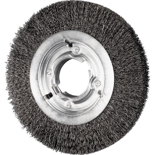 PFERD 81128 8" Crimped Wire Wheel - Medium Face .014 CS Wire, 2" Keyed A.H.