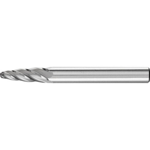 PFERD 24695 Carbide Bur - Tree Shape, ALU/NF Cut 1/4" x 5/8" x 1/4" Shank - SF-1