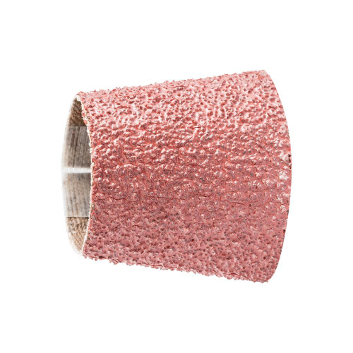 PFERD 41355 1-1/8" x 7/8" x 2-3/16" Spiral Band Tapered Alu. Ox. 40 Grit