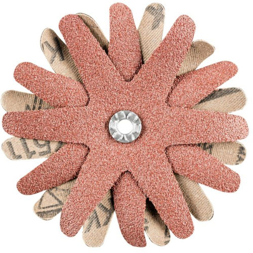 PFERD 44035 3-1/2" POLISTAR-TUBE A/0 60 Grit 5mm Bore, 4 Star Layers