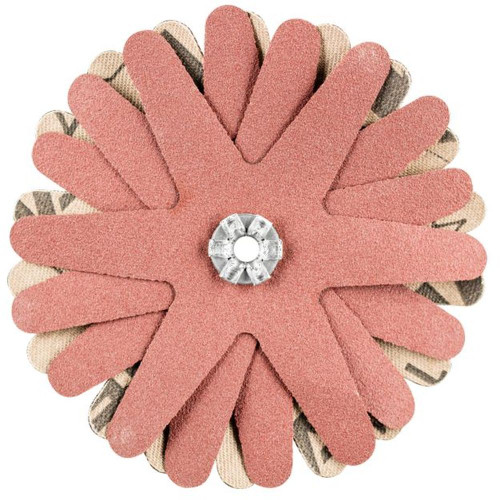 PFERD 44033 3-1/8" POLISTAR-TUBE A/0 240 Grit 4mm Bore, 6 Star Layers