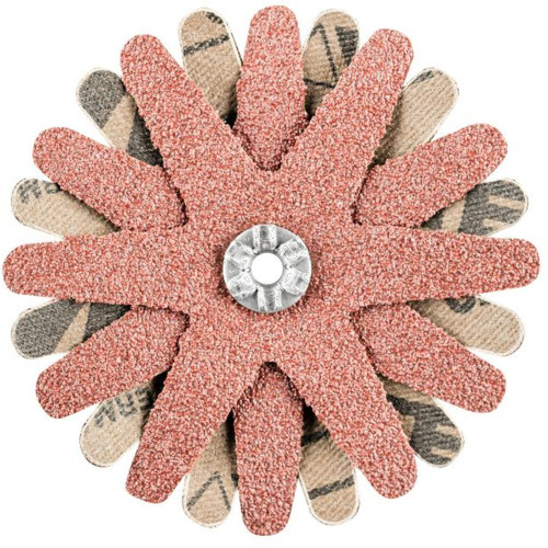 PFERD 44025 2-3/4" POLISTAR-TUBE A/0 60 Grit 4mm Bore, 4 Star Layers