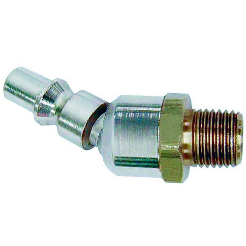 Coilhose Pneumatics 15-06BS 1/4" Industrial Ball Swivel Connector, 3/8" MPT