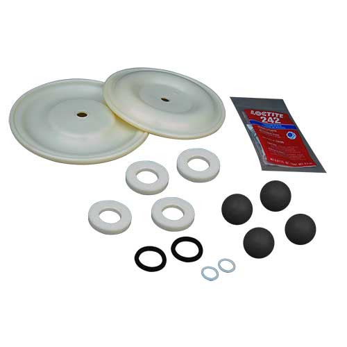 GRACO D07525 - Fluid Section Repair Kit for 1040 Husky Diaphragm Pump, TPE diaphragms