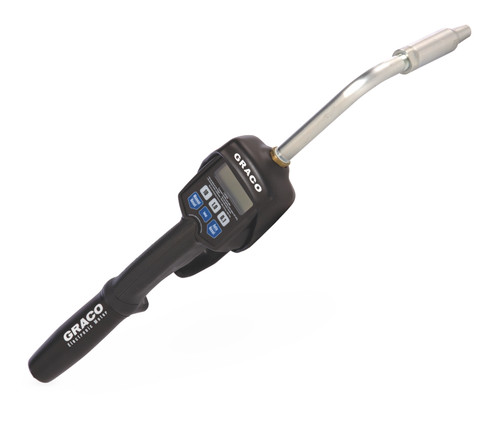 GRACO 24F884 - LDP5 Electronic Preset Meter - Rigid Extension - 1/2" Inlet - Trigger Guard & Swivel Cover Included - BSPT
