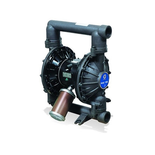 GRACO DBC441 - Husky 1590 AL 1-1/2" BSP Standard Pump, AL Center Section, SP w/ FKM Seal Seats, Hardened SS Balls & PTFE Diaphragm