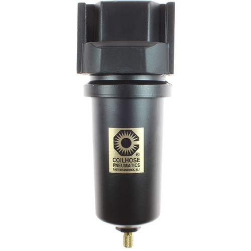 Coilhose Pneumatics 27F4-DM 27 Series 1/2" Filter, Auto Drain, Metal Bowl