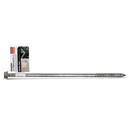 Simpson Strong-Tie SDWH271000SS-RP1 - 10" x .276" Structural Wood Screw 316SS 1ct